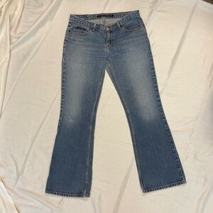 DKNY Denim Flare Jeans in Blue
